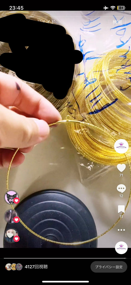 1.2*100ギザギザゴールドシルバー銀の輪グ 平キーリング 鍵飾り 手作り アクセサリーパーツ DIY用パーツ 副資材 ハンドメイド クラフト 手芸用品