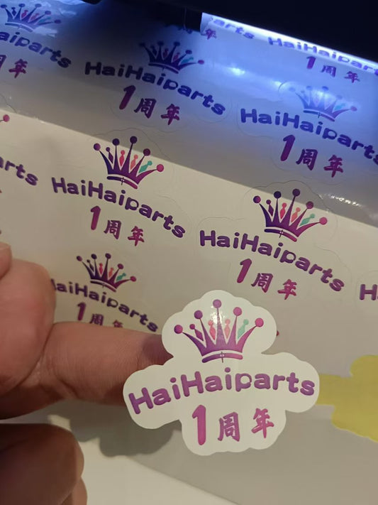 haihaiparts一周年 シール1セット 12枚 限定品