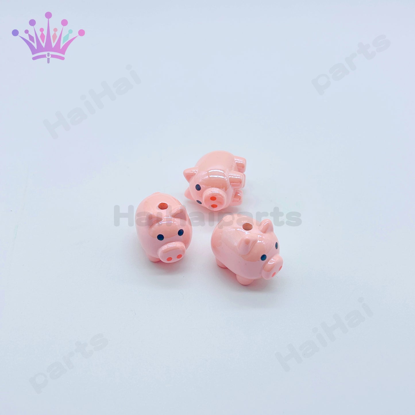 1袋10個可愛い動物ビーズhaihaiparts Big Sale/大セール