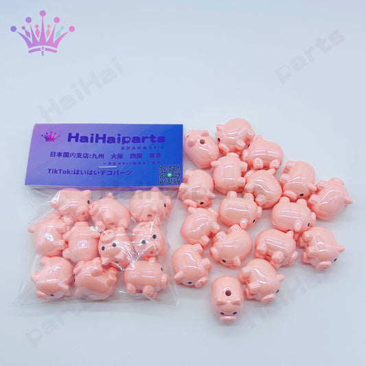 1袋10個可愛い動物ビーズhaihaiparts Big Sale/大セール