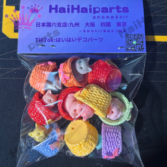 haihaiparts1袋10個Big Sale/大セールかごの中の子猫