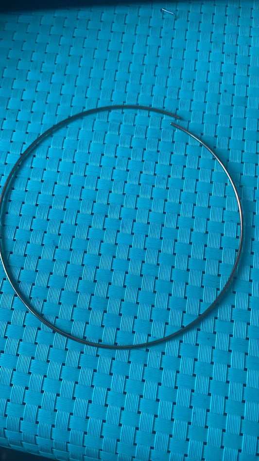 1.2*100ゴールドシルバーワイヤー銀の輪グ 平キーリング 鍵飾り 手作り アクセサリーパーツ DIY用パーツ 副資材 ハンドメイド クラフト 手芸用品